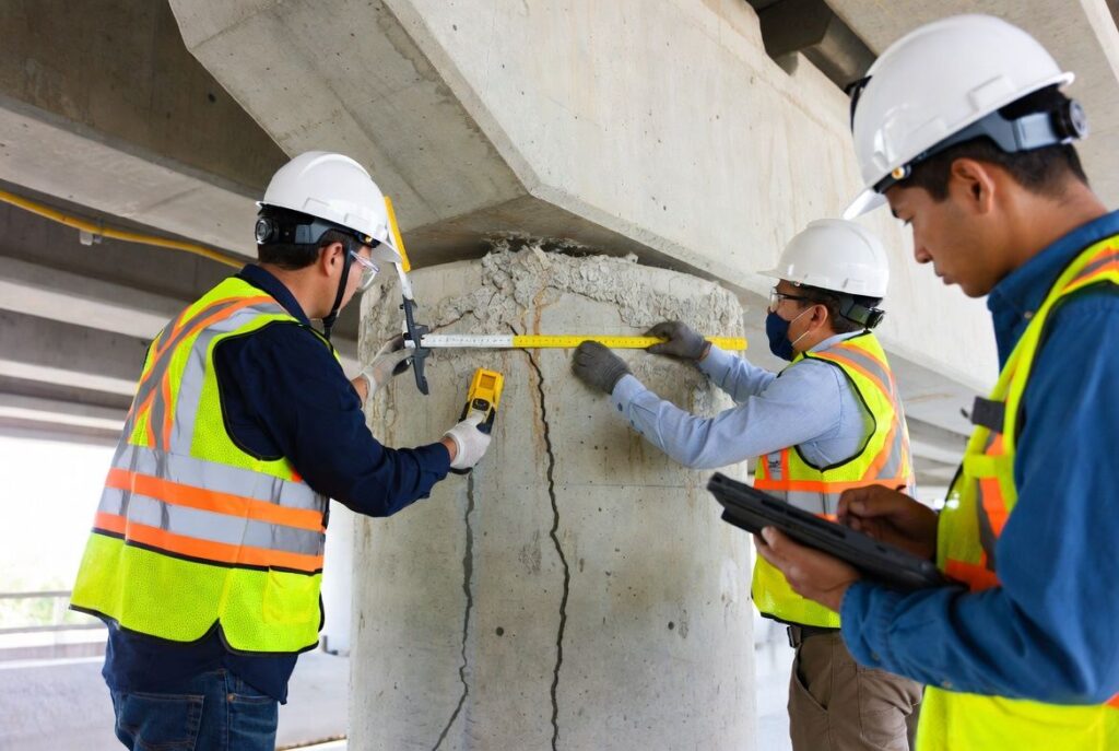 Diagnostic d’ouvrages d’art : inspection technique d’un pont béton par les experts de Construire SA